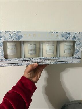 SAND + FOG Four-Piece Candle Discovery Set - White